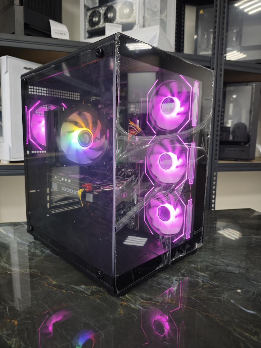 Игровой компьютер (i5-14400F, DDR4 16GB ,SSD 512GB, ATX 650W,RTX 5060 8GB)