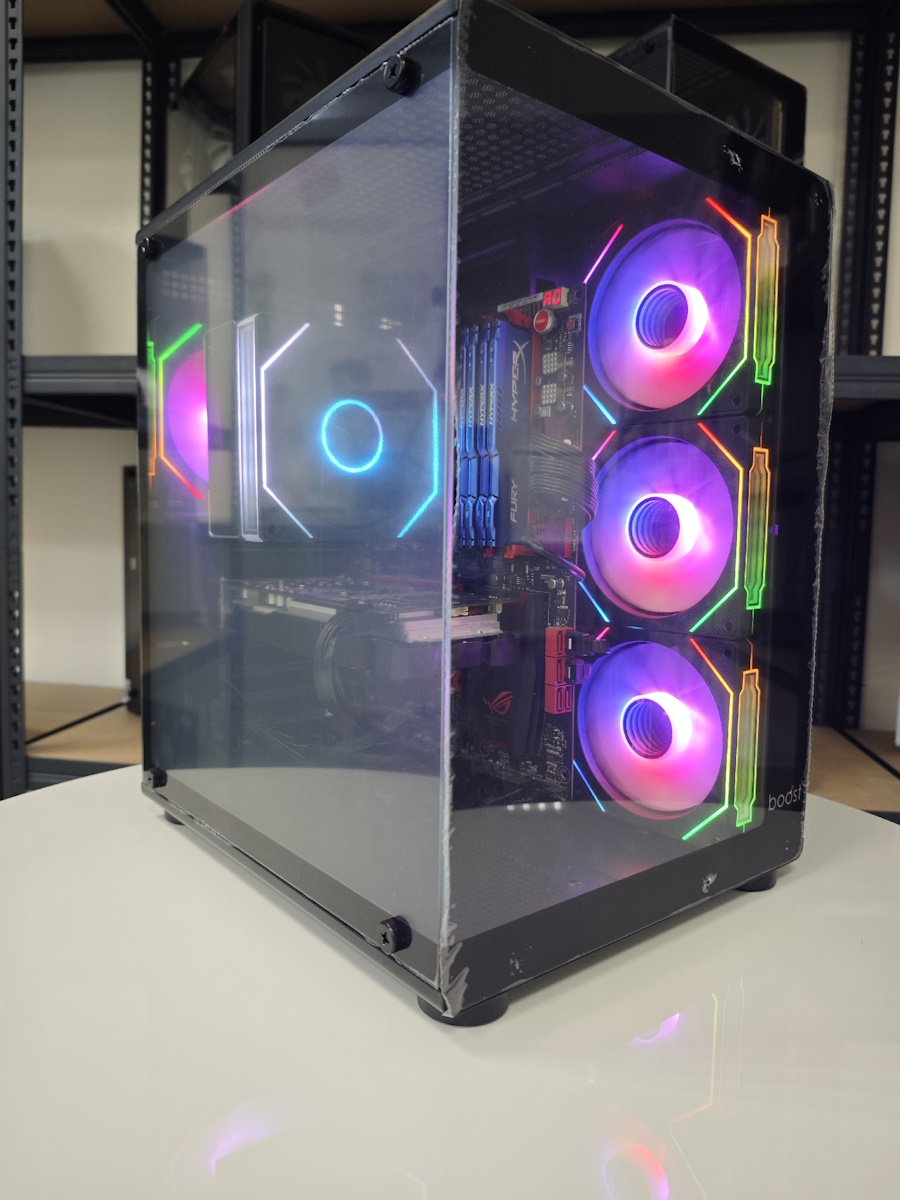 Игровой компьютер (i5-14400F, DDR4 16GB ,SSD 512GB, ATX 650W,RTX 5060 8GB)